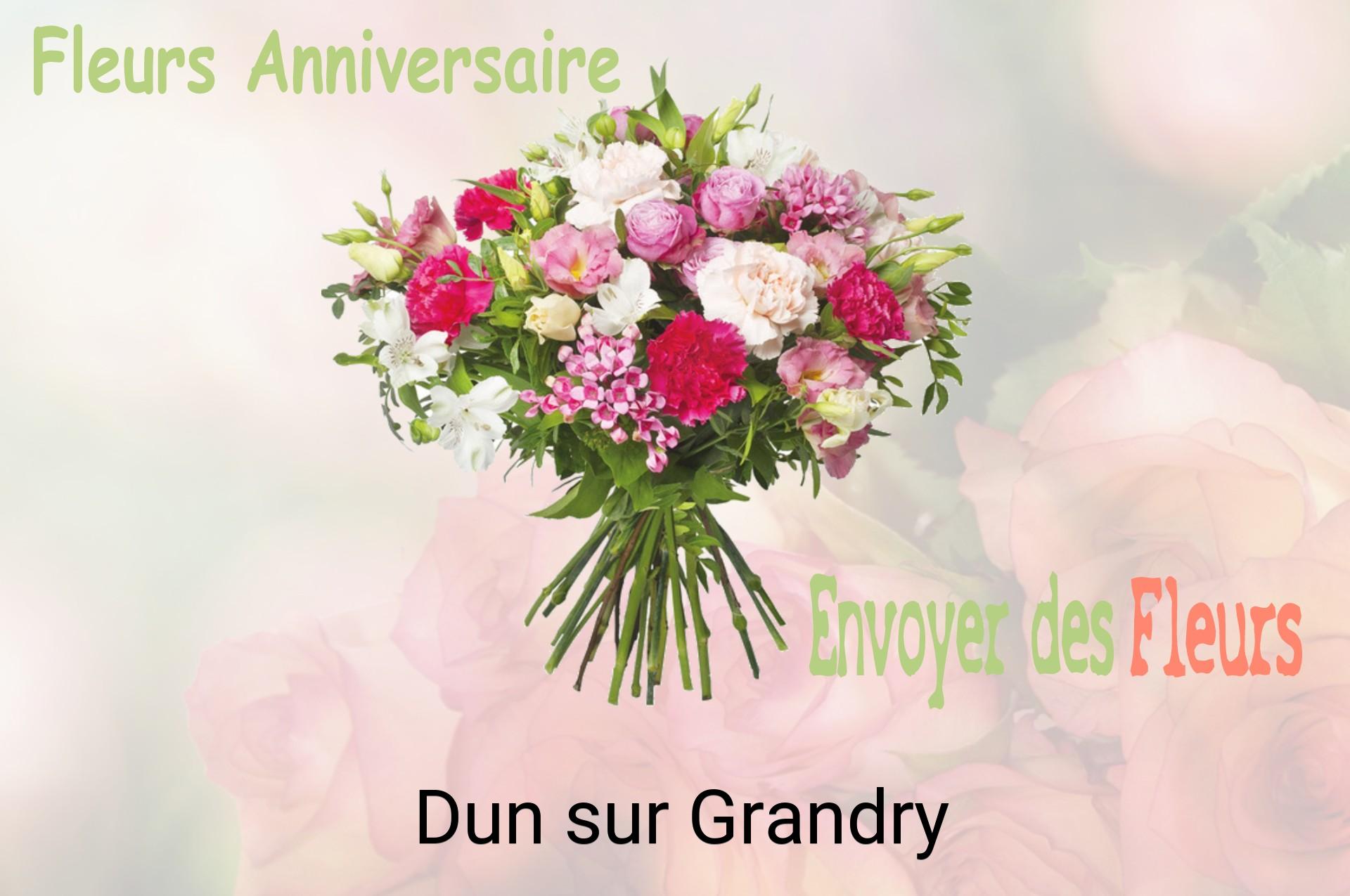 Bouquet de fleurs d’anniversaire livré à Dun-sur-Grandry